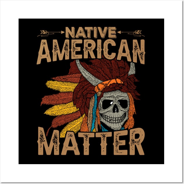 Native American Matter Nature Is My Religion Earth Is My Church Wall Art by Best1ne